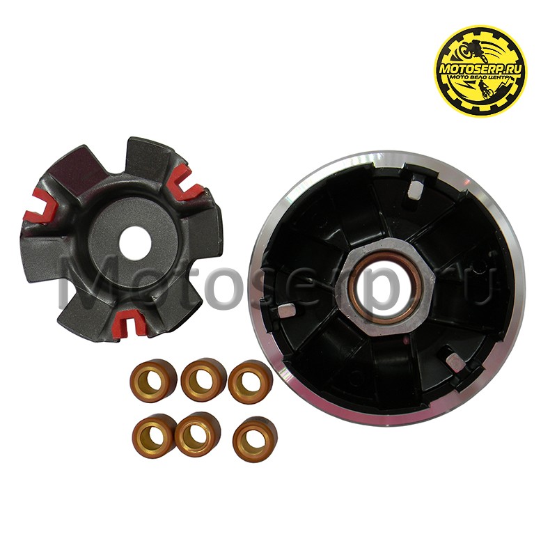 Купить  Вариатор передний 157QMJ 152QMI 150-125cc ТЮНИНГ GY6 125-150 TW (Щека D-114mm, втулка d-24mm) (шт) (MT V-88 (R1 купить с доставкой по Москве и России, цена, технические характеристики, комплектация фото  - motoserp.ru