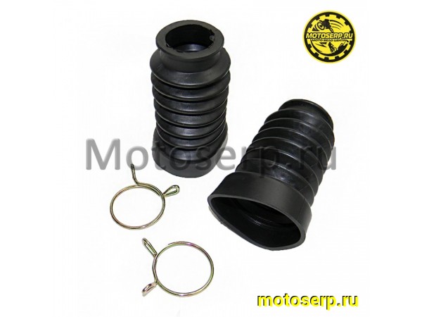 Купить  Гофры (чехлы) резиновые передней вилки скутер GY6 50cc "KOMATCU" D45, d27, L88mm (пара) (MT A-837 (MM 21940 купить с доставкой по Москве и России, цена, технические характеристики, комплектация фото  - motoserp.ru