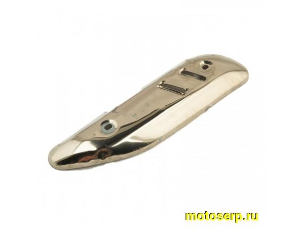 Купить  Накладка глушителя Honda TACT кожух (экран) теплозащитный "KOMATCU"(шт) (МT P-3924 (R1 купить с доставкой по Москве и России, цена, технические характеристики, комплектация фото  - motoserp.ru