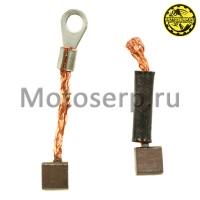 motoserp.ru - Щетки электростартера   4T GY6 50   "KOMATCU" (пара) (MT E-96 - МотоВелоЦентр г.Серпухов