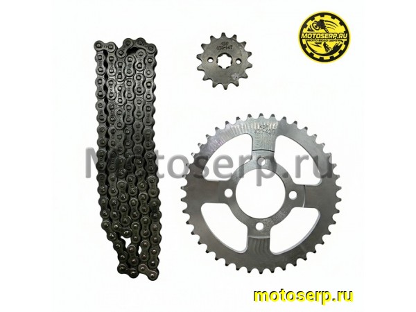 Купить  Звезды трансмиссии (420-14T D-17mm) (428-42T D-54mm, 4x50mm) цепь 112зв. (комп) (MT C-1424 купить с доставкой по Москве и России, цена, технические характеристики, комплектация фото  - motoserp.ru