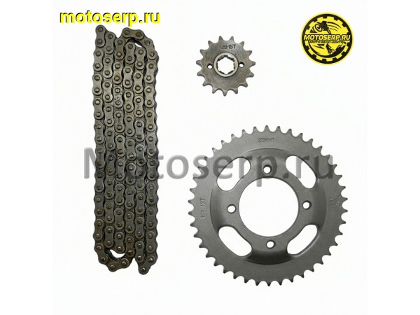 Купить  Звезды трансмиссии (428-15T D-20mm) (428-41T D-64mm, 4x58mm) цепь 112зв. (комп) (MT Z-692 купить с доставкой по Москве и России, цена, технические характеристики, комплектация фото  - motoserp.ru