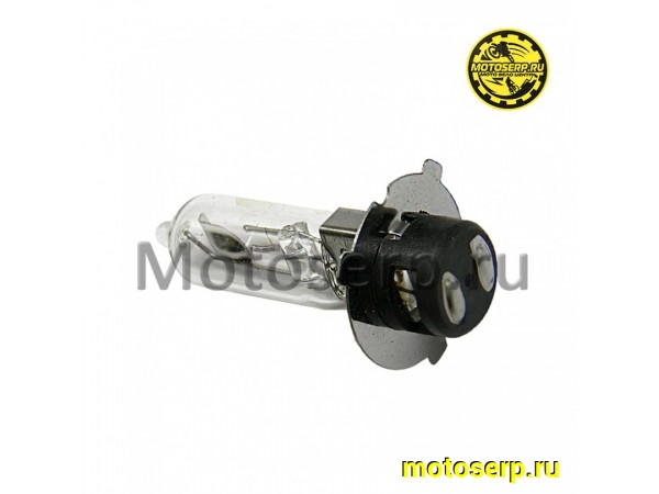 Купить  Лампа фары галоген 12V18/18W (белая)  P15D-25-3 (Три уса) JINNAI (mod:B, блистер, S-head) (шт)  (MT (R1 купить с доставкой по Москве и России, цена, технические характеристики, комплектация фото  - motoserp.ru