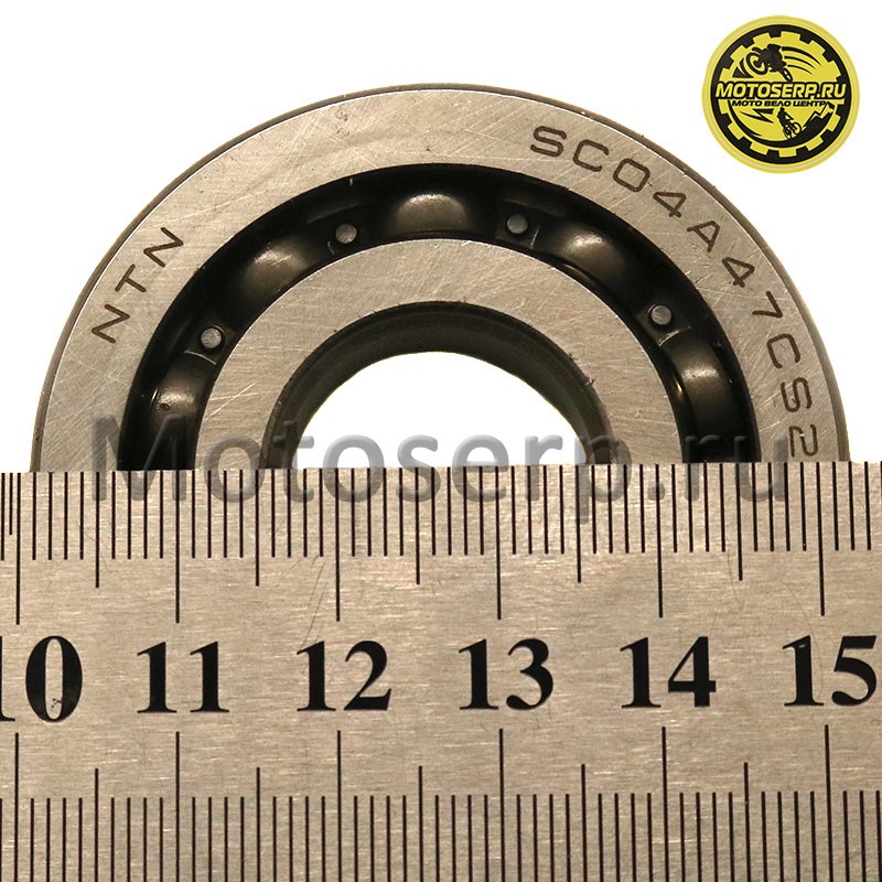 Купить  Подшипник коленвала 20*52*12  Honda DIO AF18/27 (узкий) SC04A47CS32PX1/3A (JAP) (шт) (MT S-484 купить с доставкой по Москве и России, цена, технические характеристики, комплектация фото  - motoserp.ru