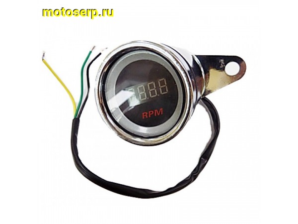 Купить  Тахометр выносной универсальный   (цифровой, хром)   (mod:MY-170) (шт)  (MT P-1658 купить с доставкой по Москве и России, цена, технические характеристики, комплектация фото  - motoserp.ru