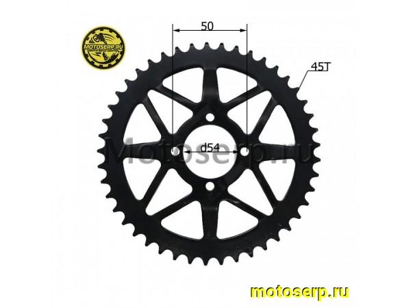 Купить  Звезда ведомая голая (венец) (520-45) (520-45T D-54mm, 4x50mm) KAYO T2 малая ступица (шт) (ML 6902 купить с доставкой по Москве и России, цена, технические характеристики, комплектация фото  - motoserp.ru