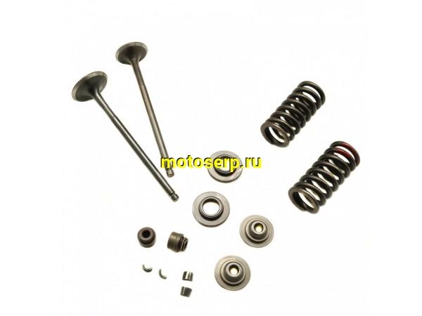 Купить  Клапан 177ММ (впуск/выпуск) (D-28mm, d-24mm, L-100mm, l-100mm, T-5mm, t-5mm) ZS170MM-2 ZS177MM(NC250) (ком) (ML 14967 купить с доставкой по Москве и России, цена, технические характеристики, комплектация фото  - motoserp.ru