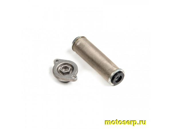 Купить  Фильтр масляный 177MM / 194MQ / 267MR сетчатый (замена бумажного) D=30/L=105 (+крышка) ZS177MM(NC250) (шт) (ML 6507  купить с доставкой по Москве и России, цена, технические характеристики, комплектация фото  - motoserp.ru