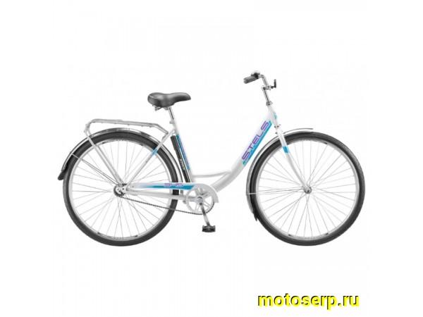 Купить  ====28" STELS NAVIGATOR-345 (Lady) (Стелс Навигатор-345) (Жен) 28"; 1ск; рама-сталь; тормоз-ножной; вилка стальная-жесткая; дв.обод (шт) (0 купить с доставкой по Москве и России, цена, технические характеристики, комплектация фото  - motoserp.ru