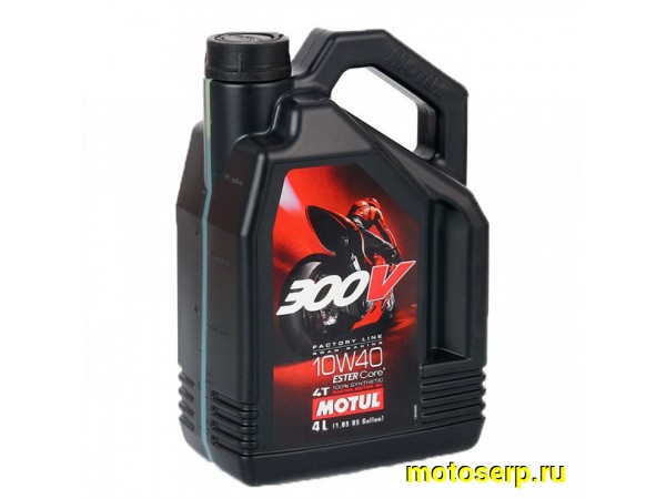 Купить  ====Масло MOTUL 300V 4T  FL ROAD RACING 10W40 100%  4 так.синт.4л (шт) (0 купить с доставкой по Москве и России, цена, технические характеристики, комплектация фото  - motoserp.ru
