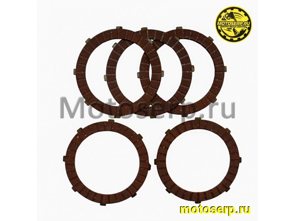 Купить  Диски сцепления ведущий (феродо) ИЖ пробковый, на металлической основе. (5шт) (комп) (Дан (R7 (MM 21884 купить с доставкой по Москве и России, цена, технические характеристики, комплектация фото  - motoserp.ru