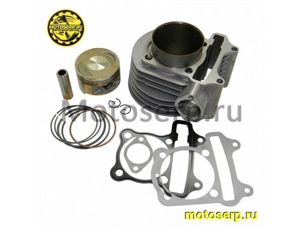 Купить  ЦПГ, поршневая группа 157QMJ  180cc (D62; p-15 (шпильки 4x55мм межосевое) Nirvana, Gyro и др.ТЮНИНГ (CN) (шт)  (MM 23648 купить с доставкой по Москве и России, цена, технические характеристики, комплектация фото  - motoserp.ru