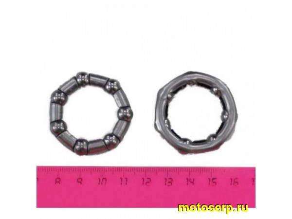 Купить  Подшипник КАРЕТКИ ВЕЛО 7 ш. 12"- 18" детский Вело (шт) (Дан (R4 (R5 10339 купить с доставкой по Москве и России, цена, технические характеристики, комплектация фото  - motoserp.ru