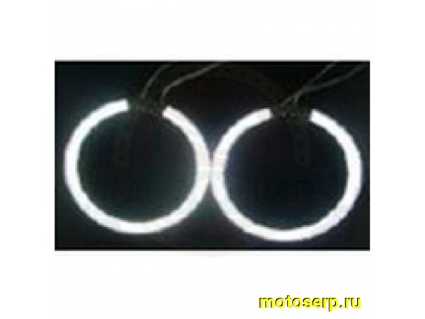 Купить  Подсветка светодиодная "Ангельские глазки"  D-120 мм белые (пар) (MM 24035 (0 купить с доставкой по Москве и России, цена, технические характеристики, комплектация фото  - motoserp.ru