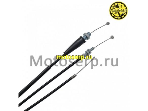 Купить  Трос газа (сдвоенный) 250см3 (для карбюратора с ускорителем) (T-1020mm(1014mm), R-1070mm(1010mm)) PZ30 и др. (шт)  (ML 7099 (TATA 708000002 купить с доставкой по Москве и России, цена, технические характеристики, комплектация фото  - motoserp.ru