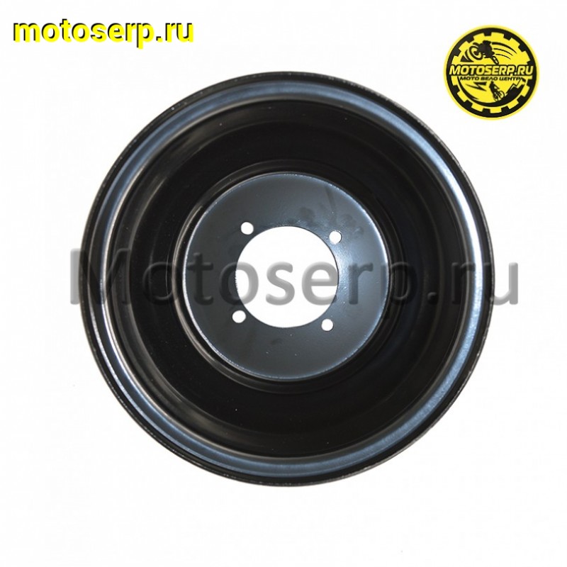 Купить  Колесо ATV 10" заднее (диск колеса) ATV штампованное 7-10" ATV MOTOLAND (ET:-10, PCD:4х75/110, Ступица 90) (шт)  (ML 4550 (ML 10088 купить с доставкой по Москве и России, цена, технические характеристики, комплектация фото  - motoserp.ru