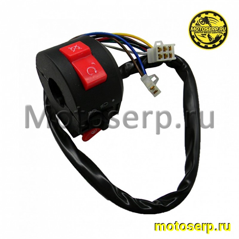 Купить  Переключатели руля (ПК) блок переключателя (6+2) KAYO T2, T4  (с 2014г) (лев) (шт) (ML 7128 купить с доставкой по Москве и России, цена, технические характеристики, комплектация фото  - motoserp.ru