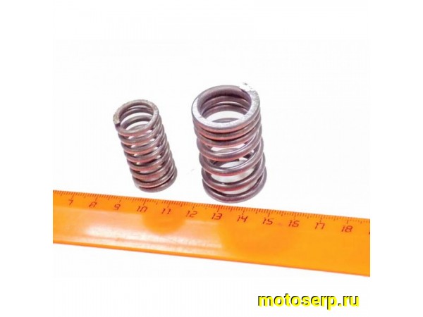 Купить  Пружины клапанов (внутр+наружняя) 157FMI,161FMJ,166FMM, 169YMM (CG125-250) (толкательный) нижний распредв. (комп) (0 купить с доставкой по Москве и России, цена, технические характеристики, комплектация фото  - motoserp.ru