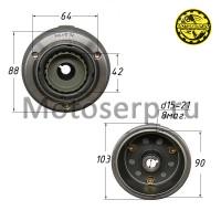 motoserp.ru - Ротор генератора (магнит, маховик) 165FML, 165FMM, 163FML, 167FMM (d=90mm,8 магн) (шт) (ML 6680 (Regul 100104175-0002 (MOTO-SKUTER 16444 - МотоВелоЦентр г.Серпухов