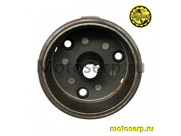 Купить  Ротор генератора (магнит, маховик) 167FML-3 (CG200D-B) 167FMM (CG250-B) 169FMM (d=90mm,8 магн) без обгонной муфты, метка слева, вн.резьб (шт) (ML 5428 купить с доставкой по Москве и России, цена, технические характеристики, комплектация фото  - motoserp.ru