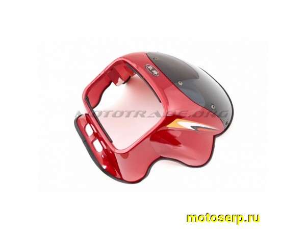 Купить  Обтекатель универсальный (красный) (mod:YBR-К-02)   (шт) (0 купить с доставкой по Москве и России, цена, технические характеристики, комплектация фото  - motoserp.ru