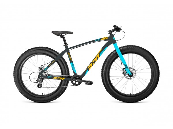 Купить  ====26" FAT RM BIZON (Русская Механика Бизон) 26"; 8ск; рама-алюминий; тормоз-гидр.Disk; вилка-жесткая (шт) (RM 0804272 купить с доставкой по Москве и России, цена, технические характеристики, комплектация фото  - motoserp.ru
