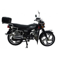 motoserp.ru - Мопед ALPHA YAGUAR 50/80 (Альфа Ягуар 50/80)  4Т; 50/80cc (поршневая в подарок); колеса 17"литые; 4пер, эл. старт;  хром.тахом; металл. кофр (шт) (R3 - МотоВелоЦентр г.Серпухов