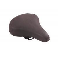 motoserp.ru - Седло комфорт (russian type) прорезиненное дешовое 240x195 mm Вело  (шт) (Золотник 3213071-6 - МотоВелоЦентр г.Серпухов