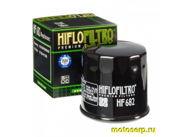 Купить  Масл. фильтр HI FLO HF682 77916 CF 500A, X5 ,X6, GR400 RM (шт) (JP купить с доставкой по Москве и России, цена, технические характеристики, комплектация фото  - motoserp.ru
