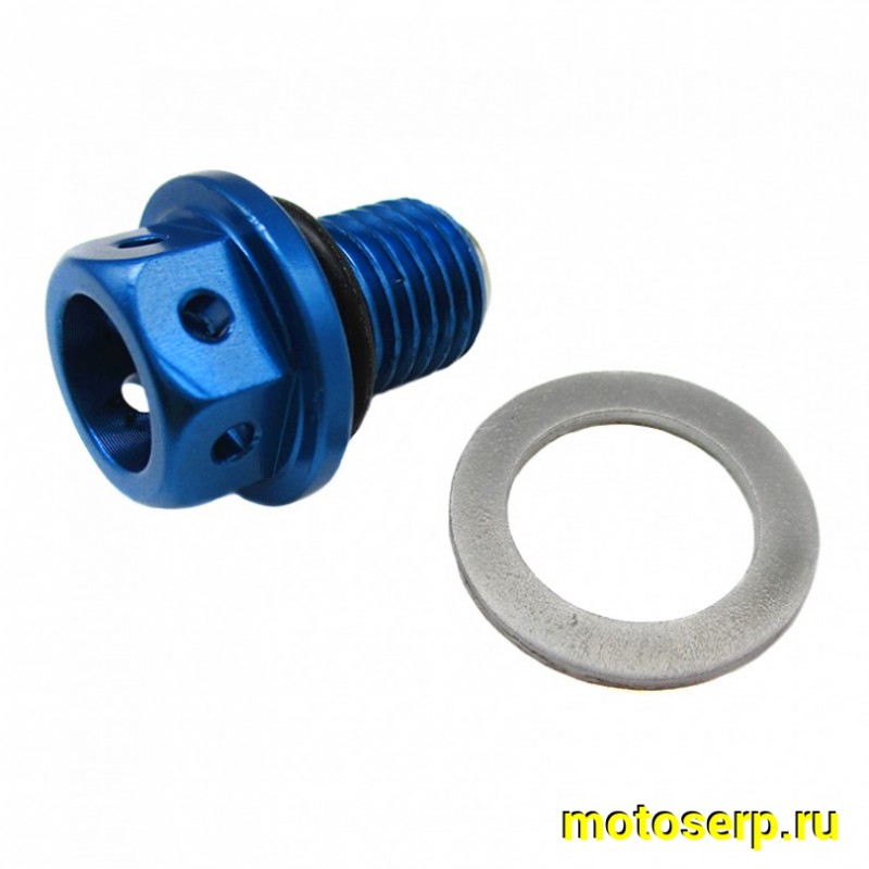 Купить  Болт (винт) сливной (пробка, крышка мас фильтра) M12мм с магнитом  (шт)  (MOTO-SKUTER 8985  (MOTO-SKUTER 8984 (Regul 101659 (ML 9382 купить с доставкой по Москве и России, цена, технические характеристики, комплектация фото  - motoserp.ru