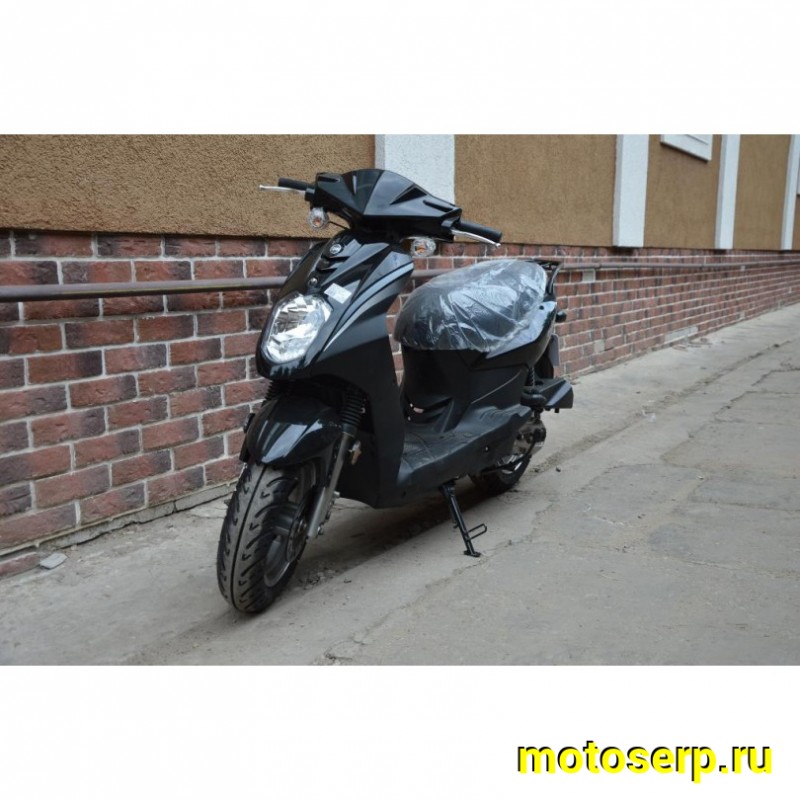 Купить  Скутер SYM ORBIT 50 Черный (Орбит 50) 4Т;  колеса 12" литые ; диск/бараб. торм. (шт)  купить с доставкой по Москве и России, цена, технические характеристики, комплектация фото  - motoserp.ru