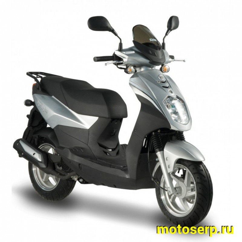 Купить  Скутер SYM ORBIT 50 Черный (Орбит 50) 4Т;  колеса 12" литые ; диск/бараб. торм. (шт)  купить с доставкой по Москве и России, цена, технические характеристики, комплектация фото  - motoserp.ru