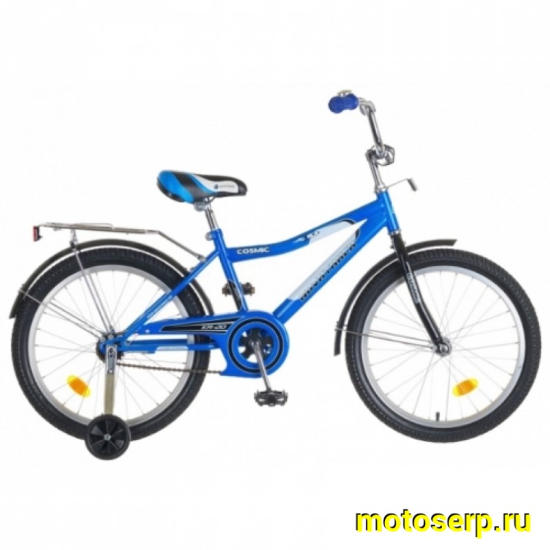Купить  20" NOVATRACK STRIKE (Новатрек Страйк) 20"; 1ск; рама-сталь; тормоз-ножной; крылья; багажник хром (шт) (0 купить с доставкой по Москве и России, цена, технические характеристики, комплектация фото  - motoserp.ru