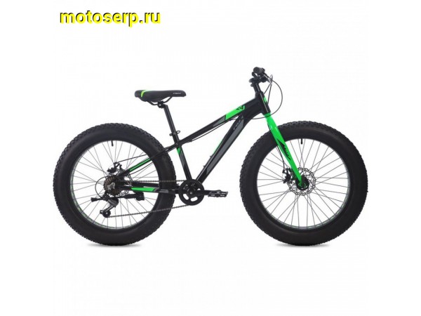 Купить  ====24" FAT FOXX BUFFALO (Фокс Буфало) 24"; 6ск; рама-алюминий; тормоз-Disk; вилка жесткая (шт) (Грат Вест (0 купить с доставкой по Москве и России, цена, технические характеристики, комплектация фото  - motoserp.ru