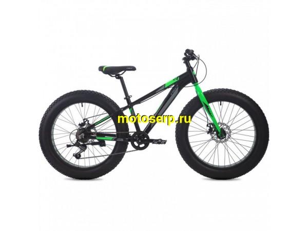 Купить  24" FAT FOXX BUFFALO (Фокс Буфало) 24"; 6ск; рама-алюминий; тормоз-Disk; вилка жесткая (шт) (Грат Вест (0 купить с доставкой по Москве и России, цена, технические характеристики, комплектация фото  - motoserp.ru