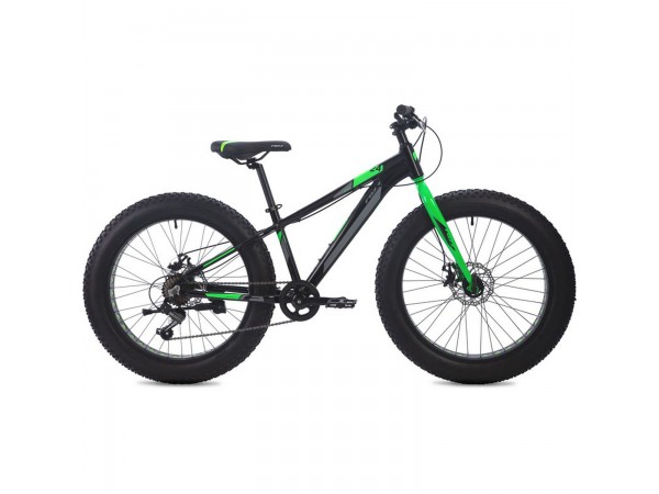 Купить  ====24" FAT FOXX BUFFALO (Фокс Буфало) 24"; 6ск; рама-алюминий; тормоз-Disk; вилка жесткая (шт) (Грат Вест (0 купить с доставкой по Москве и России, цена, технические характеристики, комплектация фото  - motoserp.ru