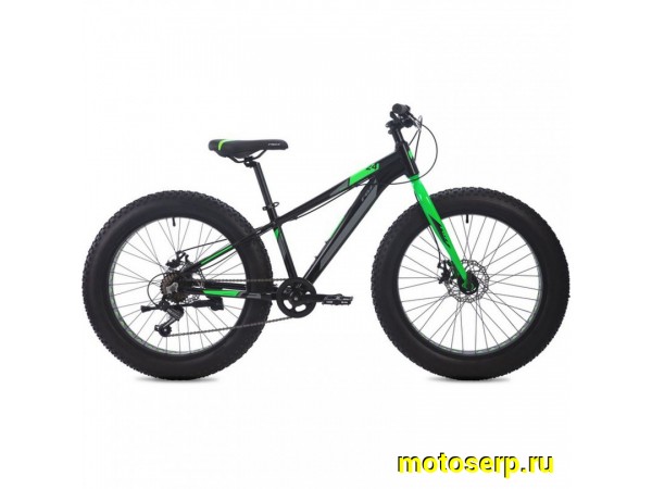 Купить  ====24" FAT FOXX BUFFALO (Фокс Буфало) 24"; 6ск; рама-алюминий; тормоз-Disk; вилка жесткая (шт) (Грат Вест (0 купить с доставкой по Москве и России, цена, технические характеристики, комплектация фото  - motoserp.ru