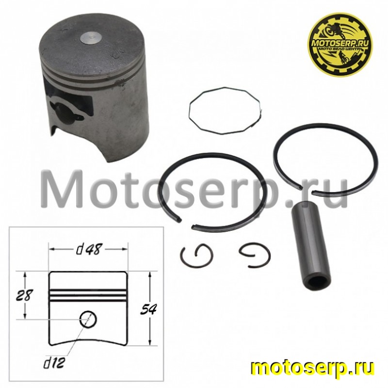 Купить  Поршень Honda LEAD-90  D48(std); p-12; 90cc  See TW (комп) (R1 купить с доставкой по Москве и России, цена, технические характеристики, комплектация фото  - motoserp.ru