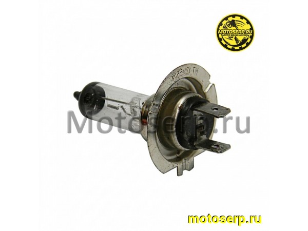 Купить  Лампа фары галоген 12V55/55W H7  (шт) (R1 (R2 купить с доставкой по Москве и России, цена, технические характеристики, комплектация фото  - motoserp.ru