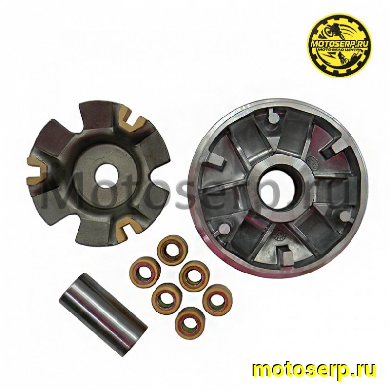 Купить  Вариатор передний 157QMJ 152QMI 150-125cc в сборе (GY6-150) (Щека D-107mm, втулка d-24mm) (шт) (ANKON 000102 (ML 003009 (TATA 10033231 купить с доставкой по Москве и России, цена, технические характеристики, комплектация фото  - motoserp.ru