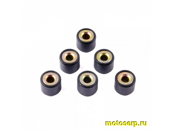 Купить  Грузики вариатора (ролики) R15*12  9,0 гр. 1E40QMB, Yamaha JOG (6шт) (комп) (R1 купить с доставкой по Москве и России, цена, технические характеристики, комплектация фото  - motoserp.ru