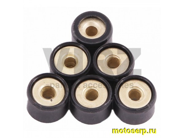 Купить  Грузики вариатора (ролики) R17*12  9,0 гр. Suzuki AD50, LET`S, SEPIA, (6шт) (комп) (R1 купить с доставкой по Москве и России, цена, технические характеристики, комплектация фото  - motoserp.ru