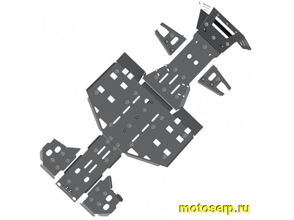 Купить  Защита днища, рычагов и подножек  ALL 4mm ATV RM 500-2/650-2  (6 частей) (2014-) (комп) (RMDetal 0121786 купить с доставкой по Москве и России, цена, технические характеристики, комплектация фото  - motoserp.ru