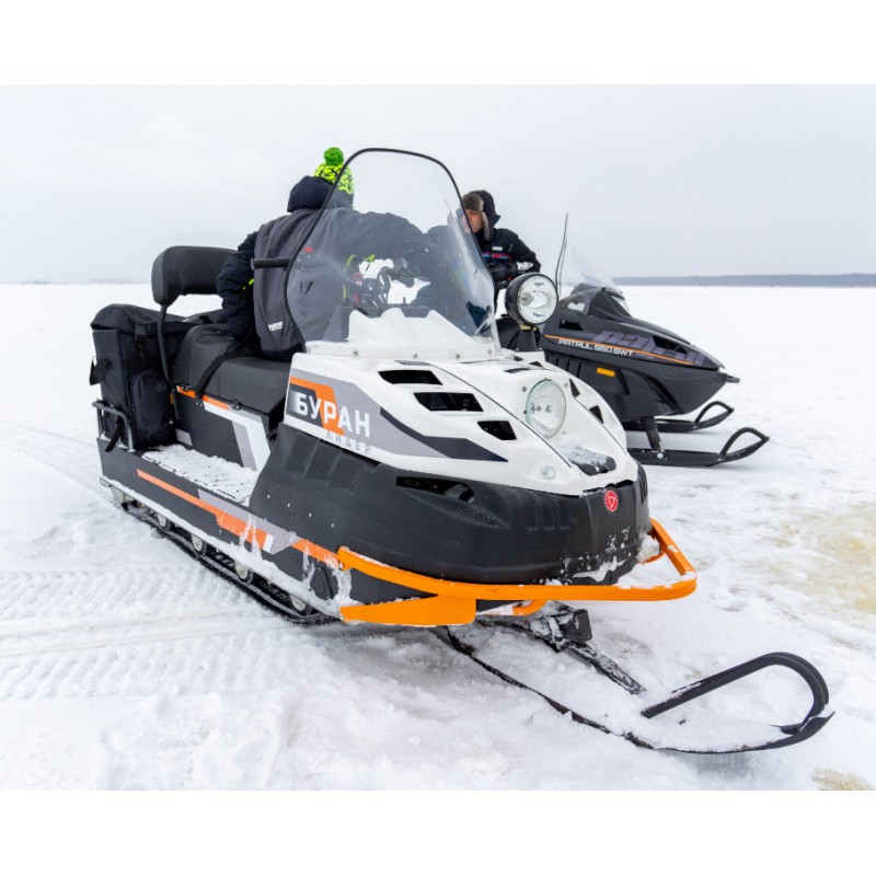Купить  Снегоход RM БУРАН ЛИДЕР АДЕ 635cc, 2-хтакт., возд. охлажд., с эл.старт.,34 л.с. (С ПСМ) БЕЗ АКБ (шт) купить с доставкой по Москве и России, цена, технические характеристики, комплектация фото  - motoserp.ru