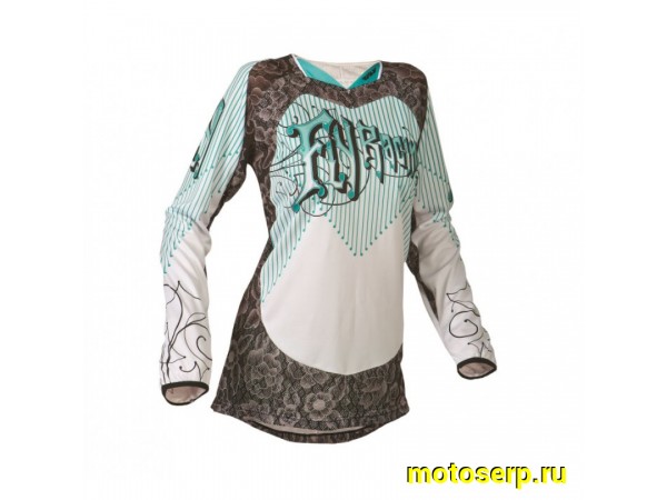 Купить  Джерси (футболка для мотокросса) FLY RACING KINETIC LADY (2015) (женская) YM (шт) (0 купить с доставкой по Москве и России, цена, технические характеристики, комплектация фото  - motoserp.ru
