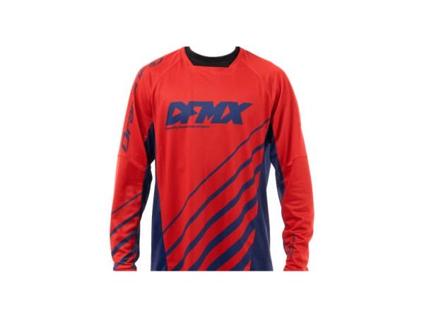 Купить  Джерси (футболка для мотокросса) DFMX CROSS RED 2024 (L) (шт) (0 купить с доставкой по Москве и России, цена, технические характеристики, комплектация фото  - motoserp.ru