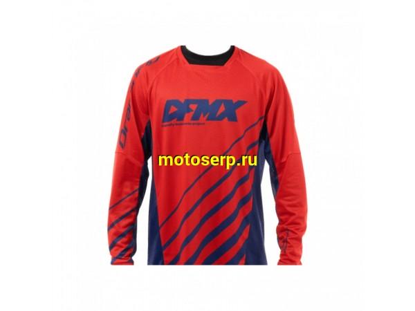 Купить  Джерси (футболка для мотокросса) DFMX CROSS RED 2024 (L) (шт) (DFMX 700105-24-293 купить с доставкой по Москве и России, цена, технические характеристики, комплектация фото  - motoserp.ru