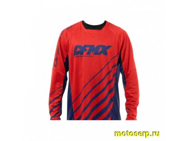 Купить  Джерси (футболка для мотокросса) DFMX CROSS RED 2024 (L) (шт) (0 купить с доставкой по Москве и России, цена, технические характеристики, комплектация фото  - motoserp.ru