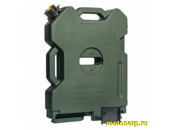 Купить  Канистра на багажник плоская GKA. 7,5л. сборная (шт)  (GKA купить с доставкой по Москве и России, цена, технические характеристики, комплектация фото  - motoserp.ru