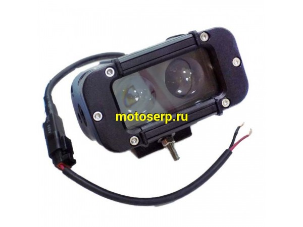 Купить  Фара, Светодиодная оптика  JT-1100-20W 2 больших диода  (шт) (MM 27914 купить с доставкой по Москве и России, цена, технические характеристики, комплектация фото  - motoserp.ru